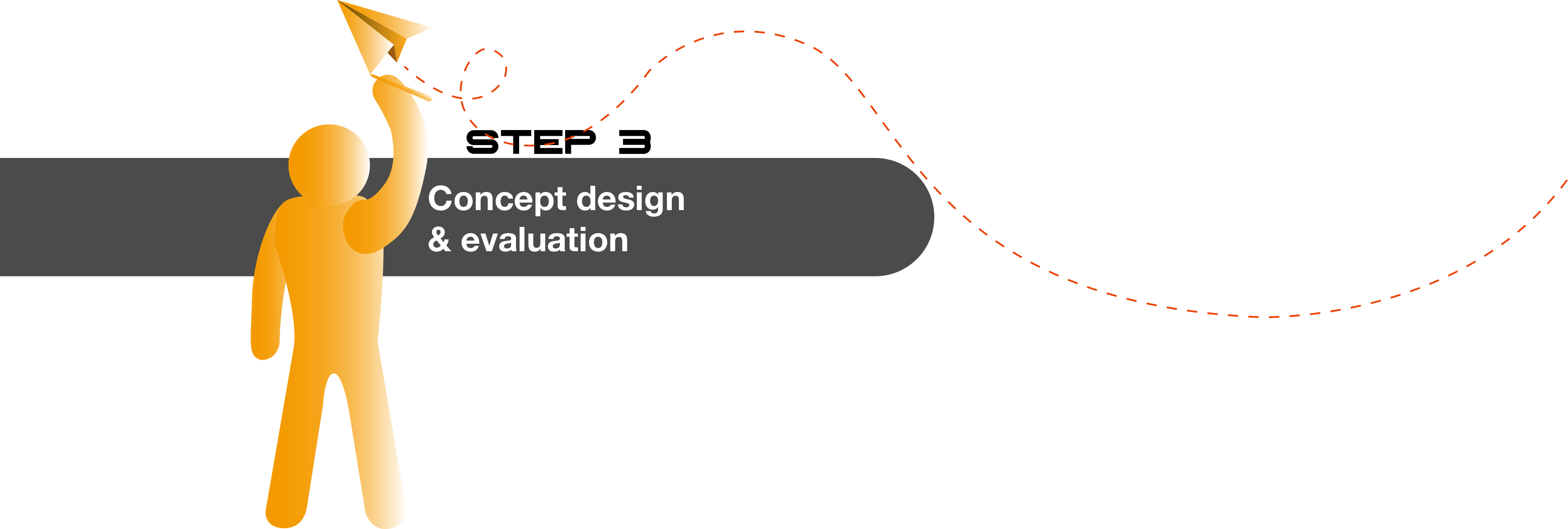 studio conrad creative logo process step 3 concept design and evaluation